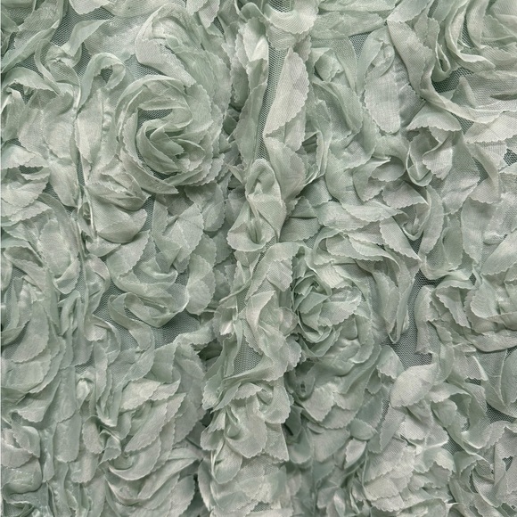 NWT SAY YES Juniors' 3D Rosettes-Skirt Shirred-Top Gown 16 - Picture 11 of 14